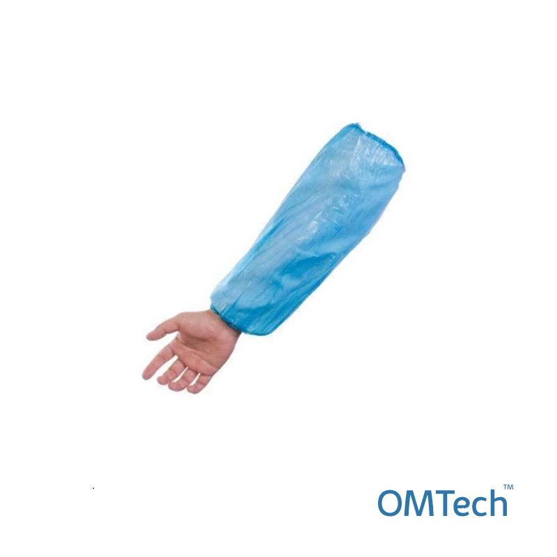 Нарукавники медичні OMTech™ (поліетилен - 30 г/м2) стерильні (пара)
